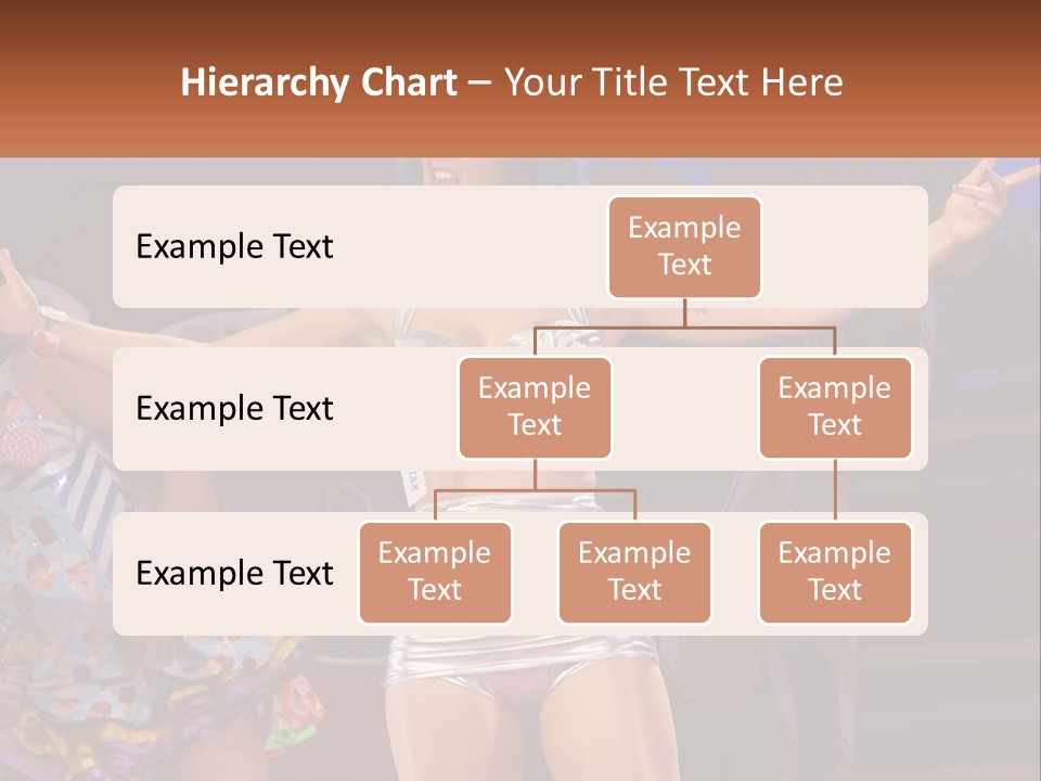 A Woman In A Silver Outfit On Stage PowerPoint Template