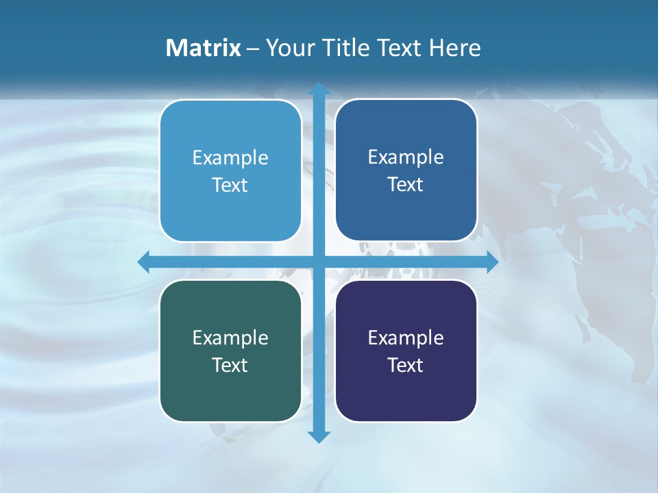 A Powerpoint Presentation With A World Map In The Background PowerPoint Template