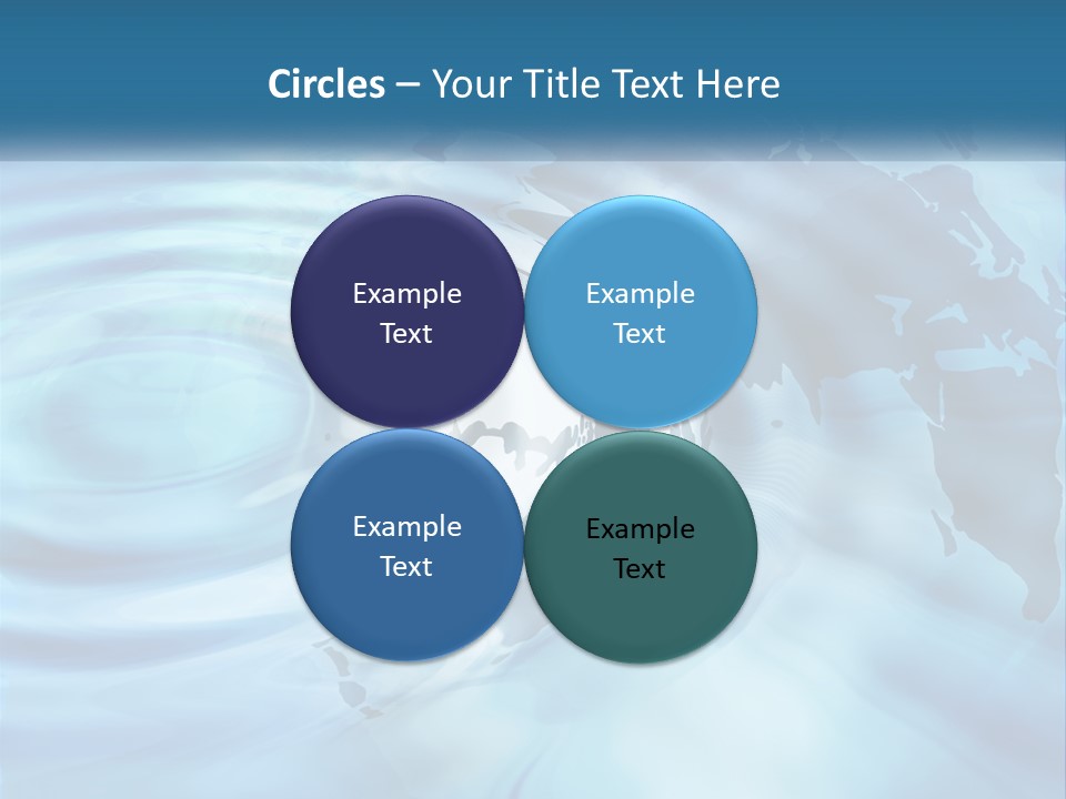 A Powerpoint Presentation With A World Map In The Background PowerPoint Template