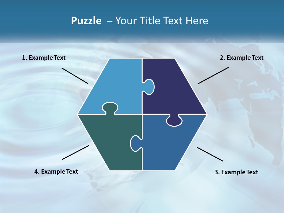 A Powerpoint Presentation With A World Map In The Background PowerPoint Template