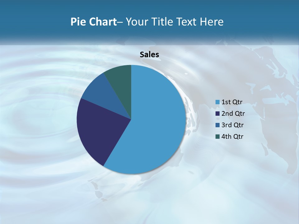 A Powerpoint Presentation With A World Map In The Background PowerPoint Template