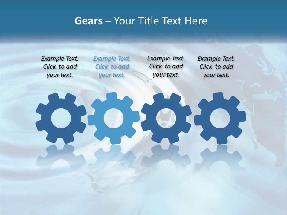 A Powerpoint Presentation With A World Map In The Background PowerPoint Template