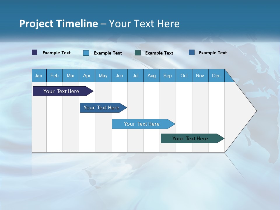 A Powerpoint Presentation With A World Map In The Background PowerPoint Template