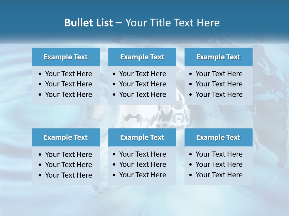A Powerpoint Presentation With A World Map In The Background PowerPoint Template