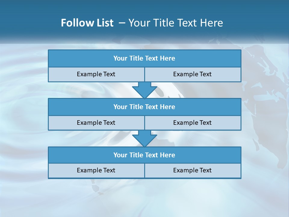 A Powerpoint Presentation With A World Map In The Background PowerPoint Template