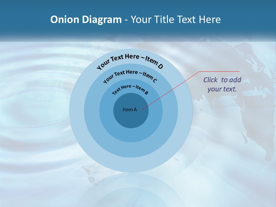 A Powerpoint Presentation With A World Map In The Background PowerPoint Template