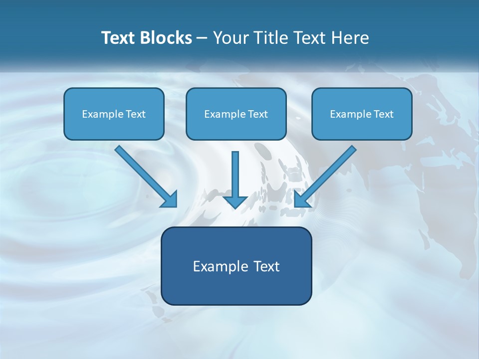 A Powerpoint Presentation With A World Map In The Background PowerPoint Template