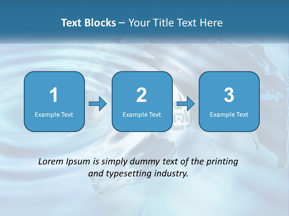 A Powerpoint Presentation With A World Map In The Background PowerPoint Template