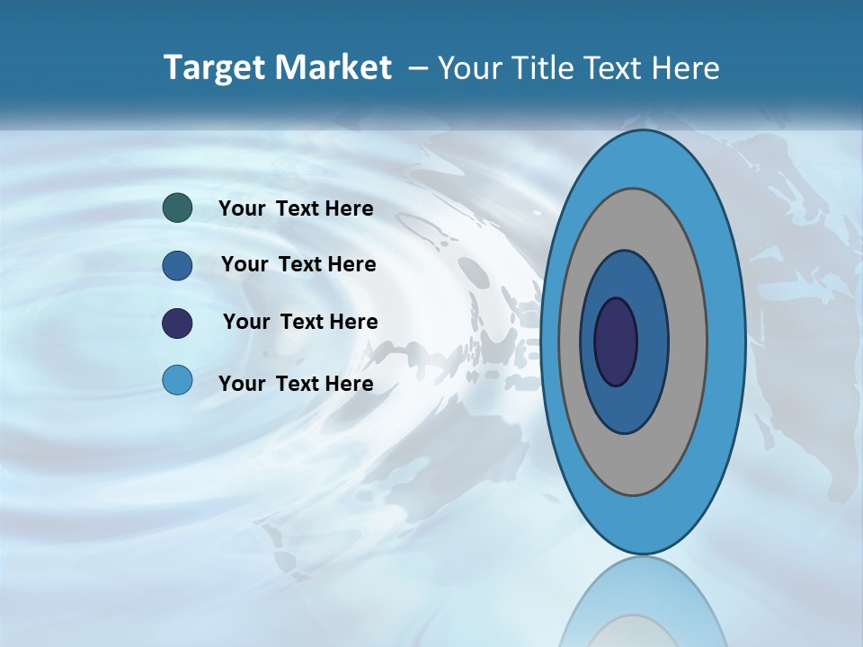 A Powerpoint Presentation With A World Map In The Background PowerPoint Template