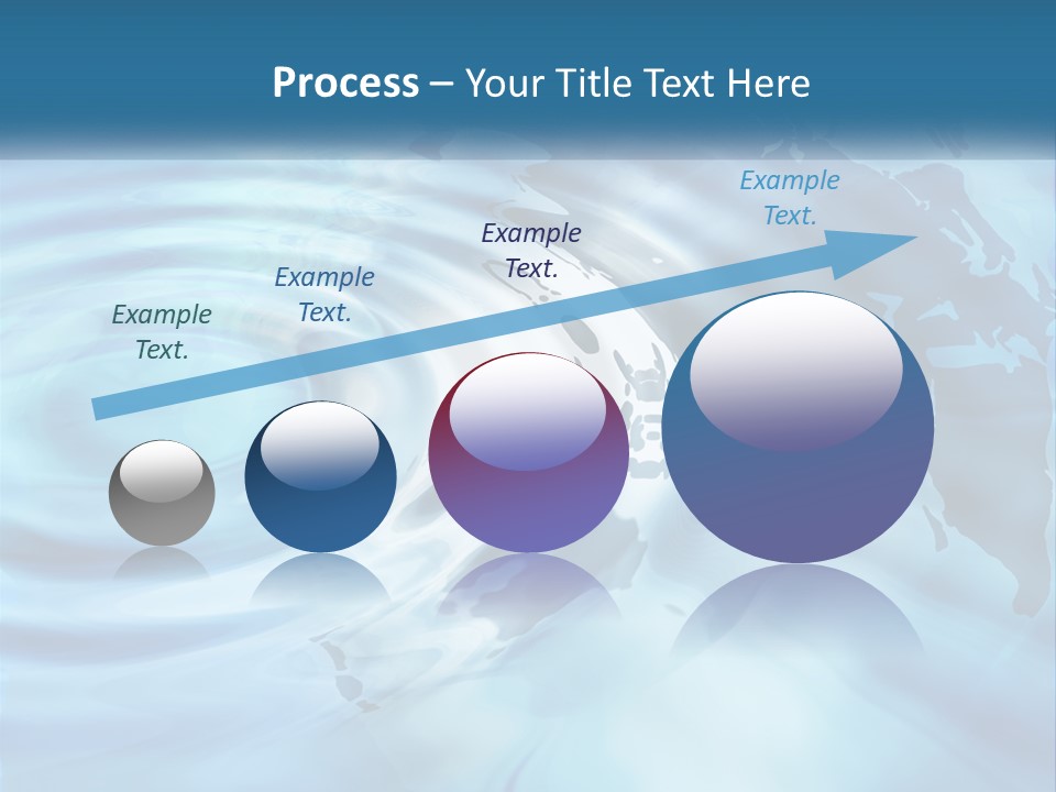 A Powerpoint Presentation With A World Map In The Background PowerPoint Template