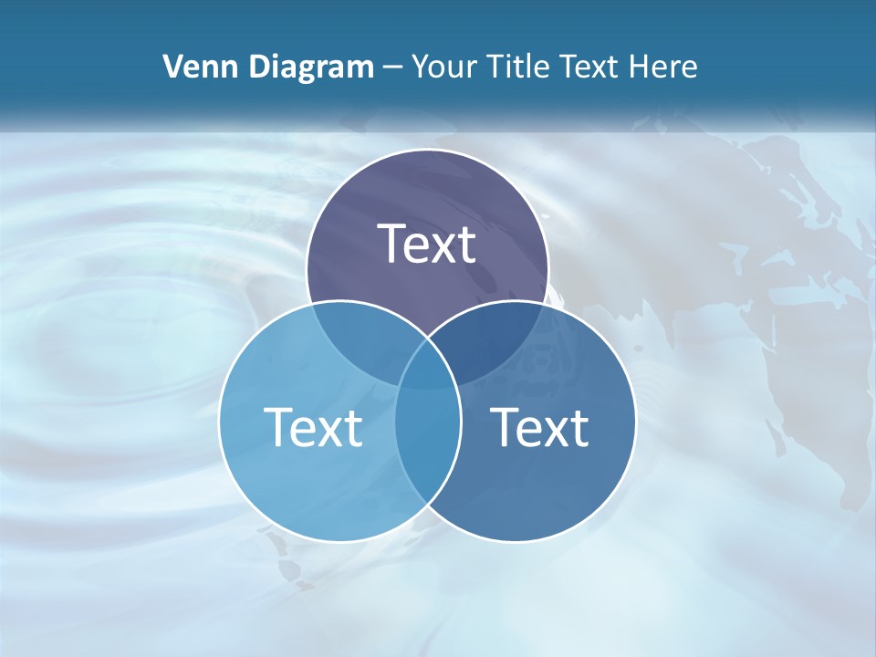 A Powerpoint Presentation With A World Map In The Background PowerPoint Template