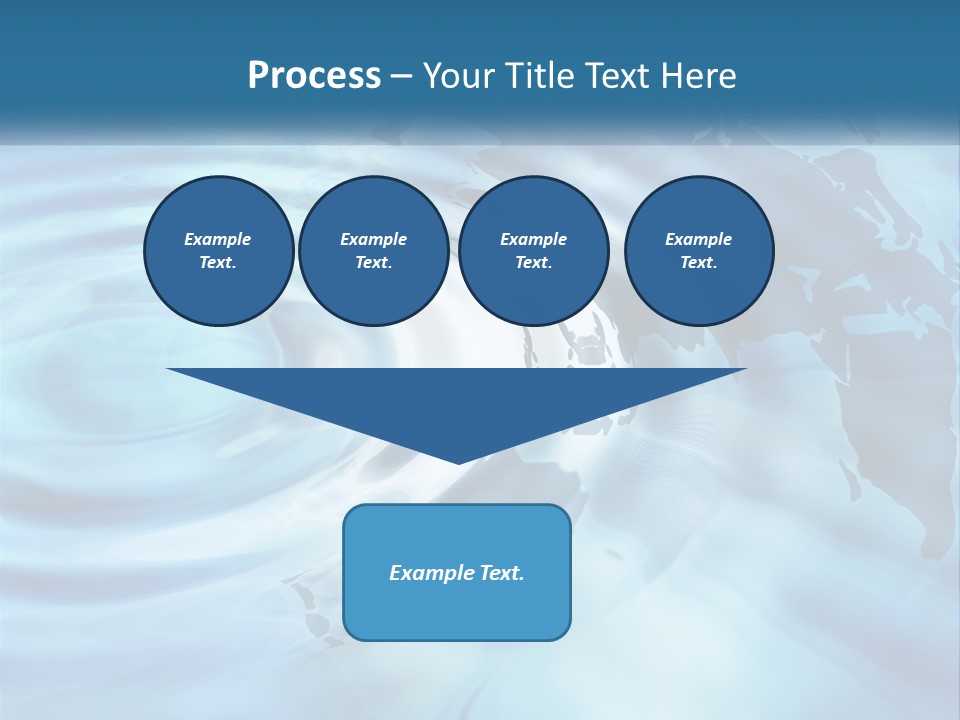 A Powerpoint Presentation With A World Map In The Background PowerPoint Template