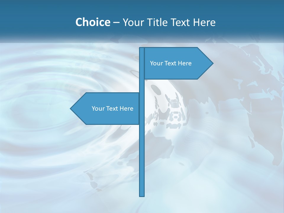 A Powerpoint Presentation With A World Map In The Background PowerPoint Template