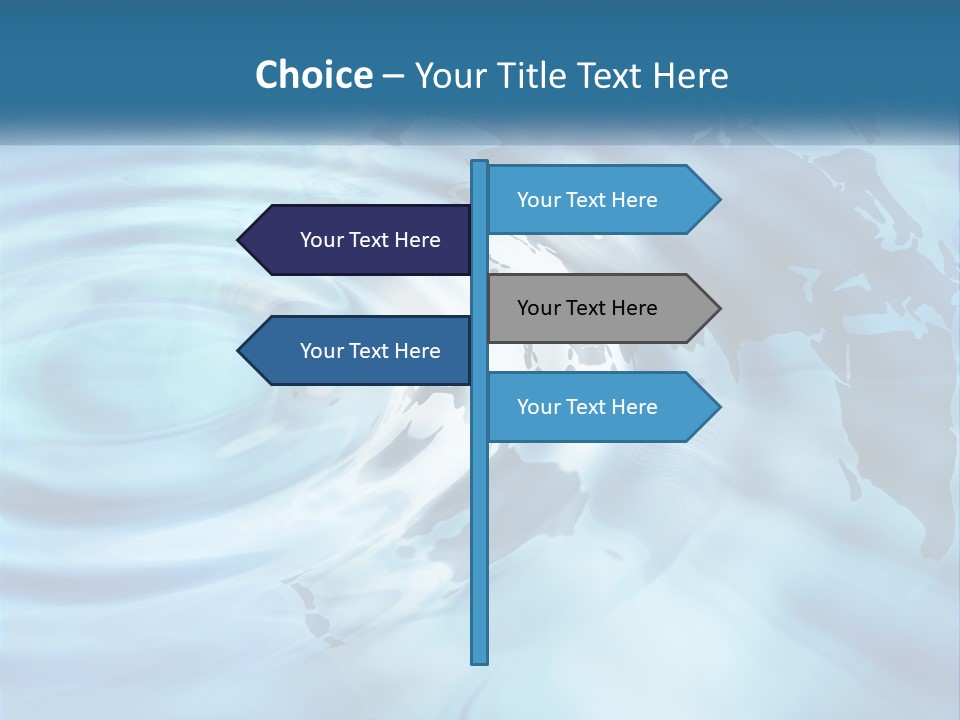 A Powerpoint Presentation With A World Map In The Background PowerPoint Template