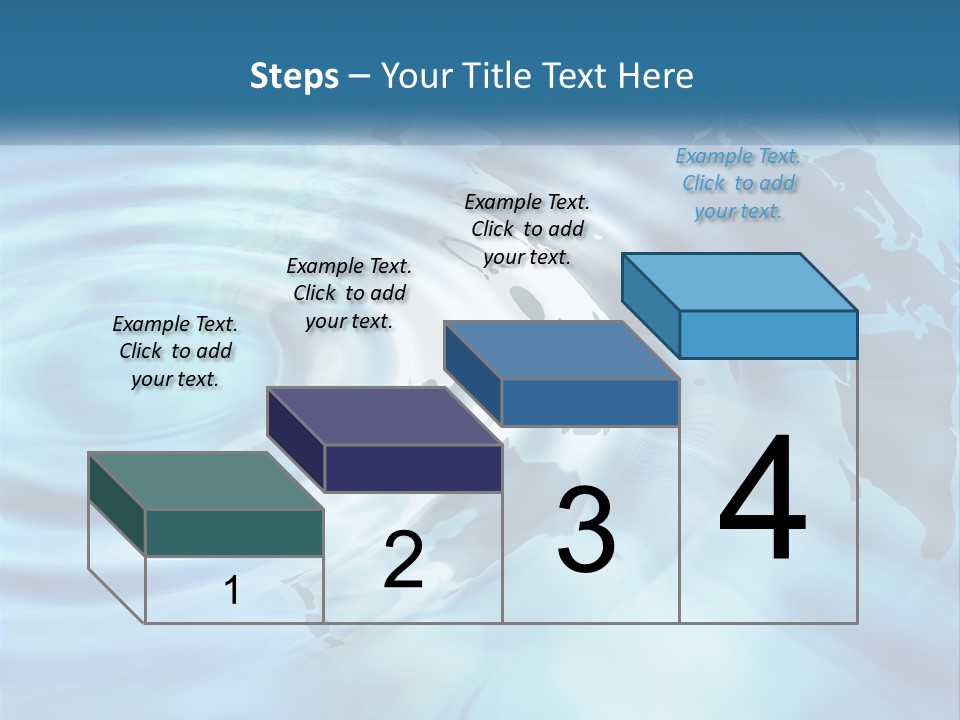 A Powerpoint Presentation With A World Map In The Background PowerPoint Template