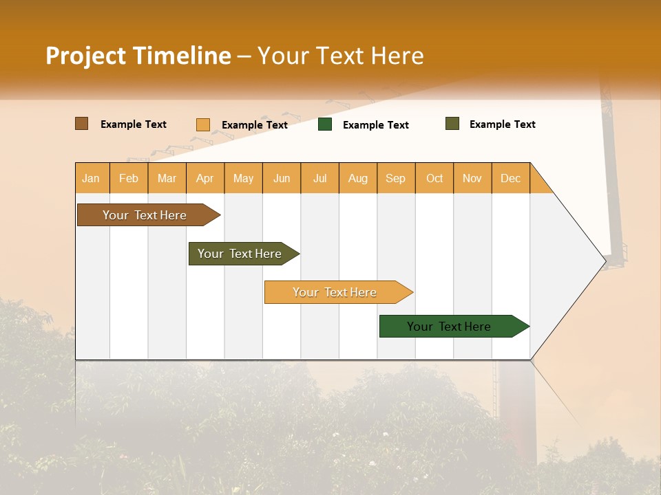 A Billboard With Birds Sitting On Top Of It PowerPoint Template
