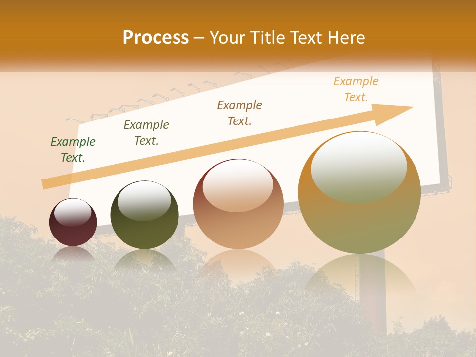 A Billboard With Birds Sitting On Top Of It PowerPoint Template