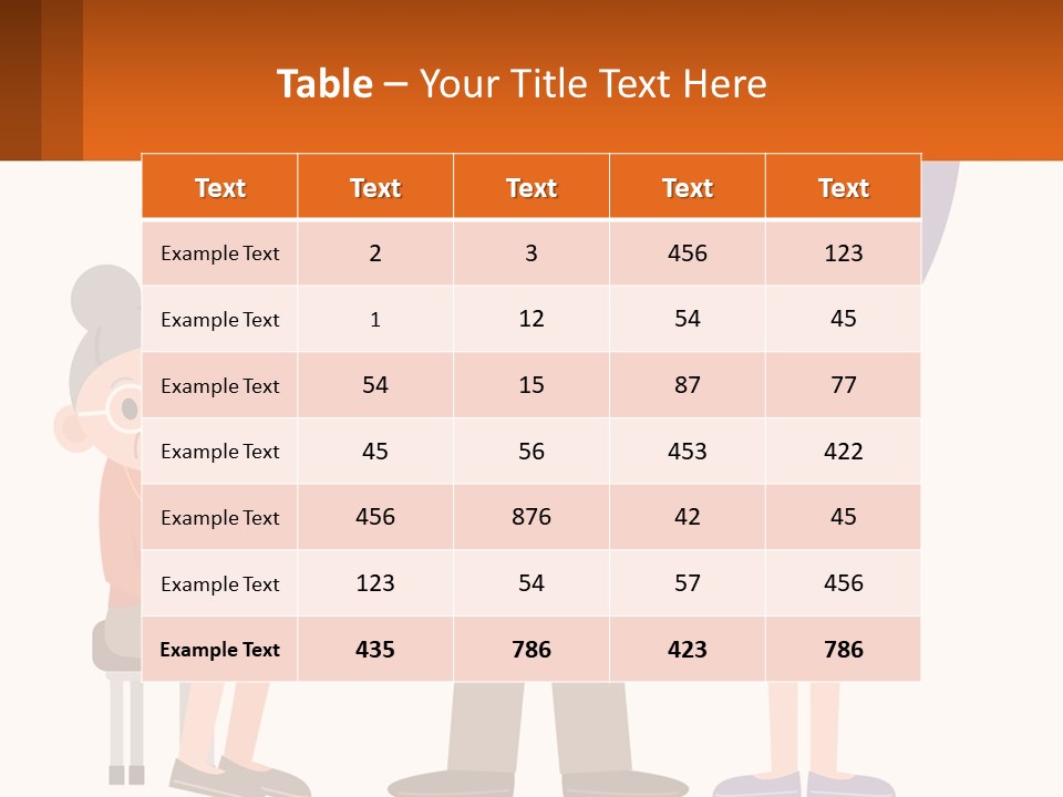 An Elderly Couple Exercising With Dumbbells And An Elderly Woman PowerPoint Template