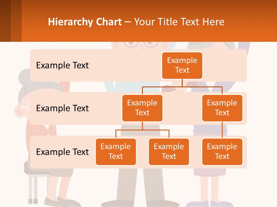 An Elderly Couple Exercising With Dumbbells And An Elderly Woman PowerPoint Template