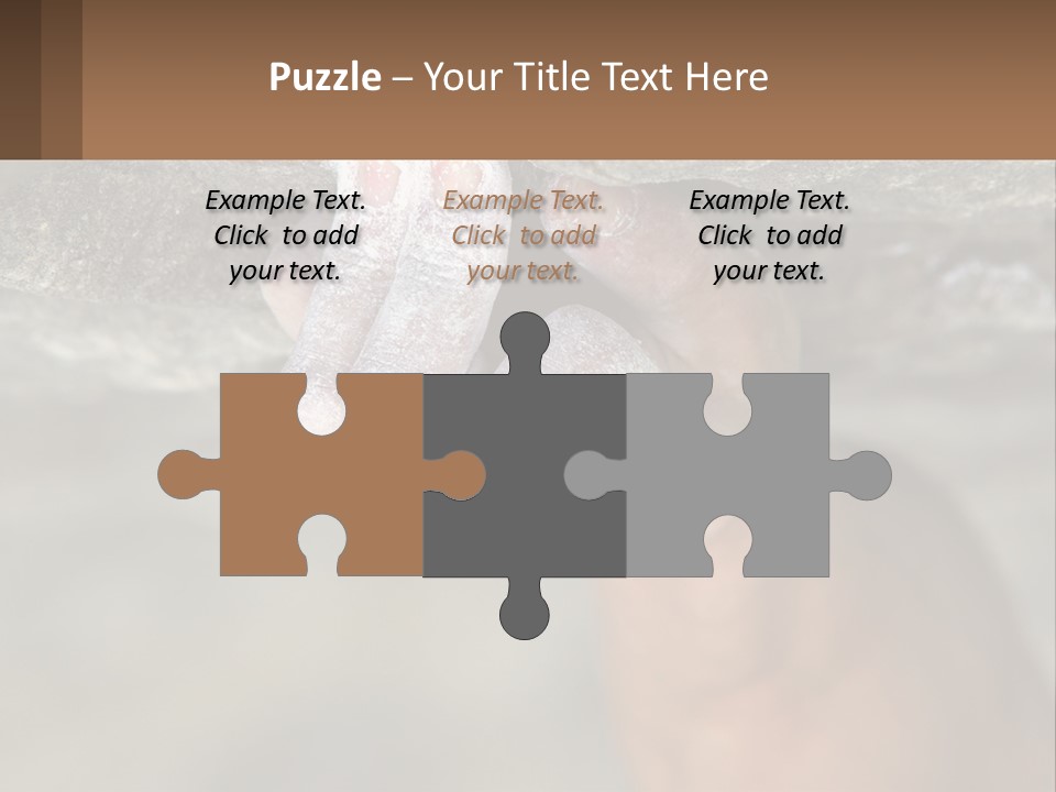 A Person Is Holding Their Hand Up To A Rock PowerPoint Template