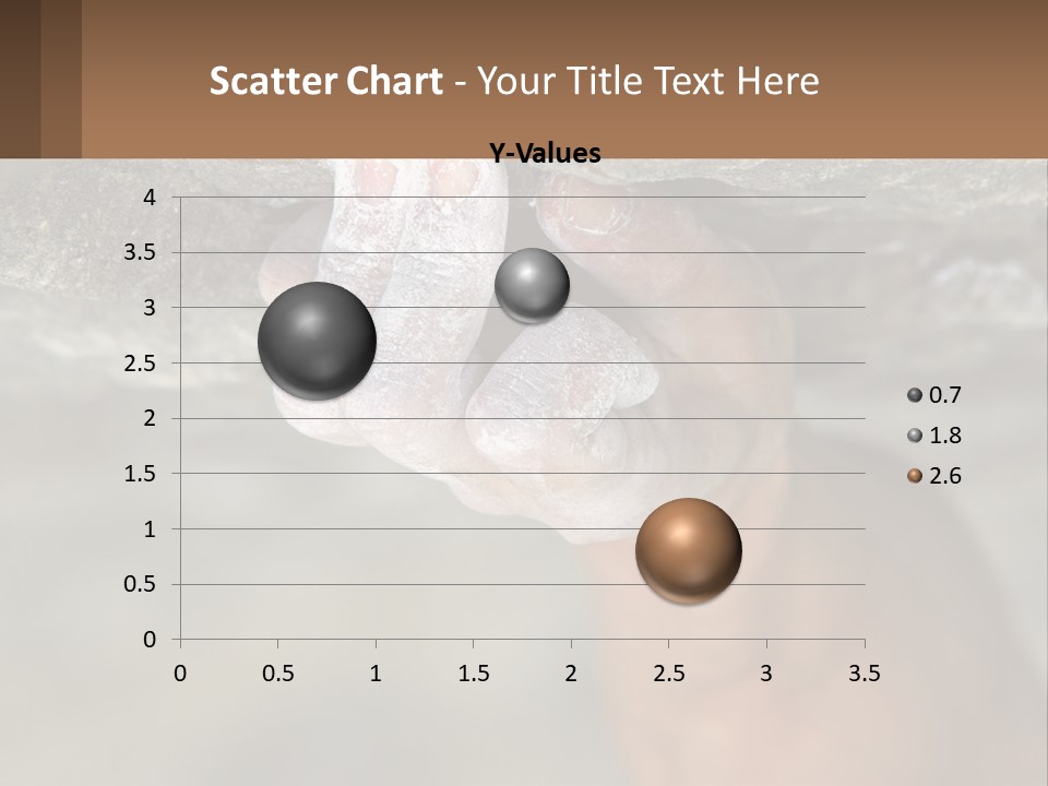 A Person Is Holding Their Hand Up To A Rock PowerPoint Template