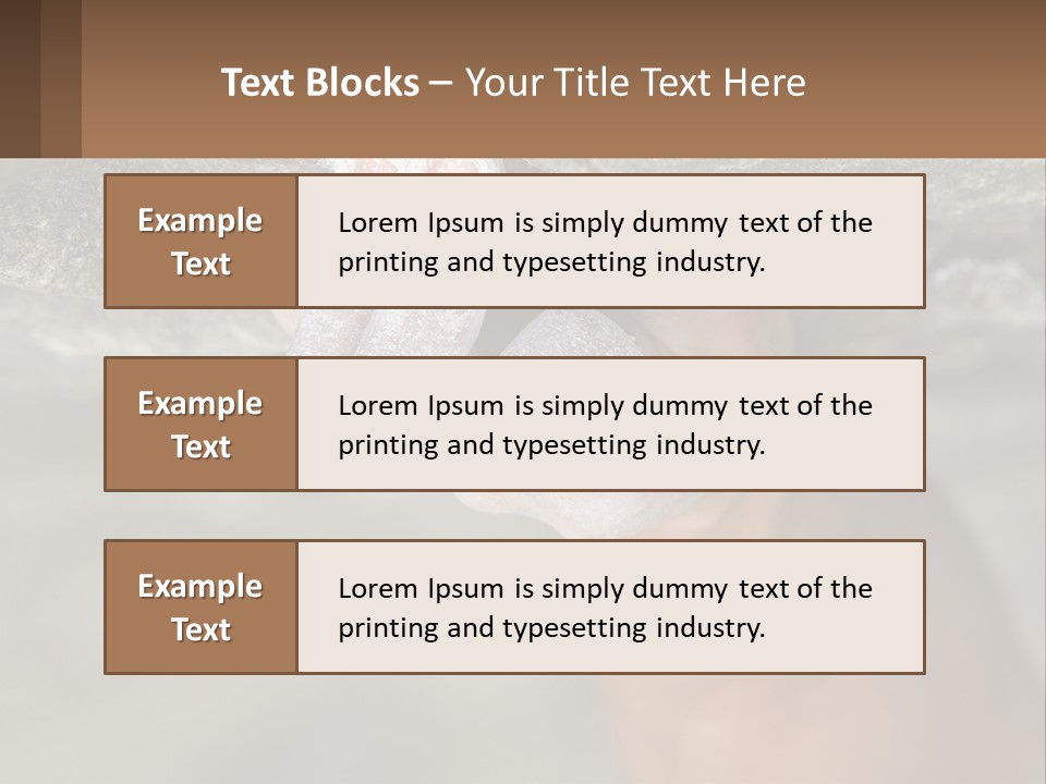 A Person Is Holding Their Hand Up To A Rock PowerPoint Template