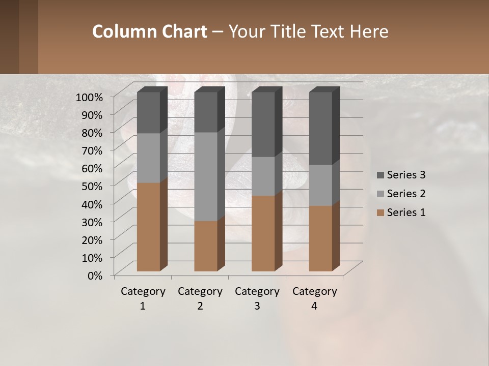 A Person Is Holding Their Hand Up To A Rock PowerPoint Template
