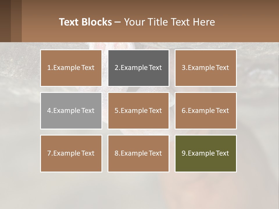 A Person Is Holding Their Hand Up To A Rock PowerPoint Template