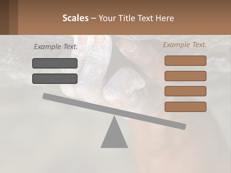 A Person Is Holding Their Hand Up To A Rock PowerPoint Template