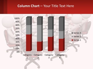 A Group Of People Sitting Around A Round Table PowerPoint Template
