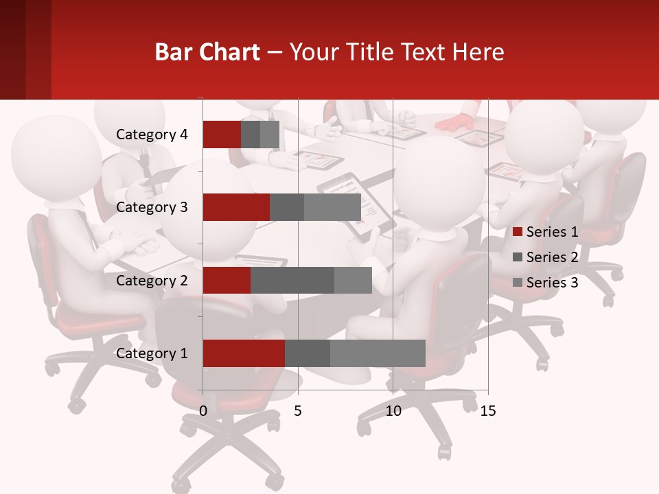 A Group Of People Sitting Around A Round Table PowerPoint Template