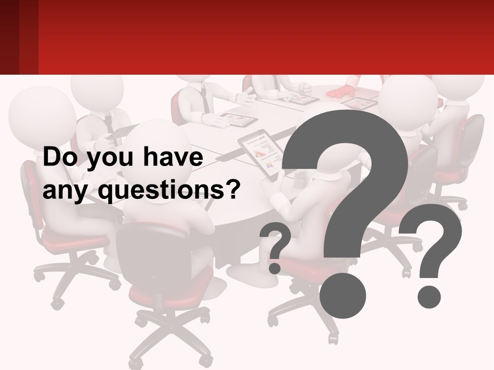 A Group Of People Sitting Around A Round Table PowerPoint Template