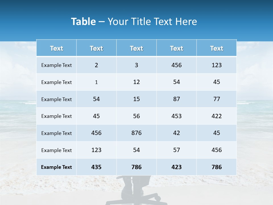 A Man Sitting At A Desk With His Hands On His Head PowerPoint Template