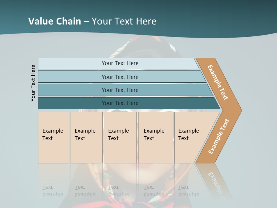 A Woman With Sunglasses And A Scarf On Her Head PowerPoint Template