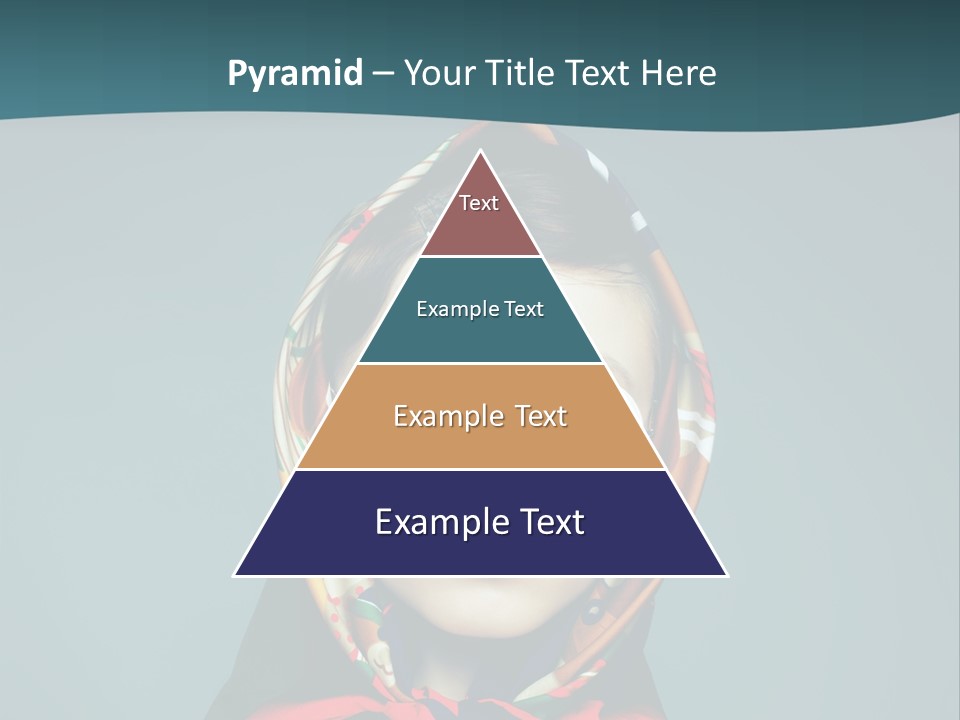 A Woman With Sunglasses And A Scarf On Her Head PowerPoint Template