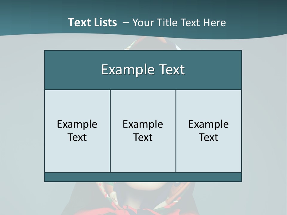 A Woman With Sunglasses And A Scarf On Her Head PowerPoint Template