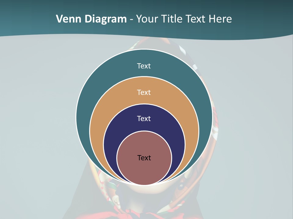 A Woman With Sunglasses And A Scarf On Her Head PowerPoint Template