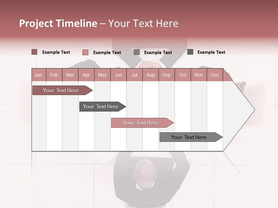A Group Of People Sitting Around A Table PowerPoint Template