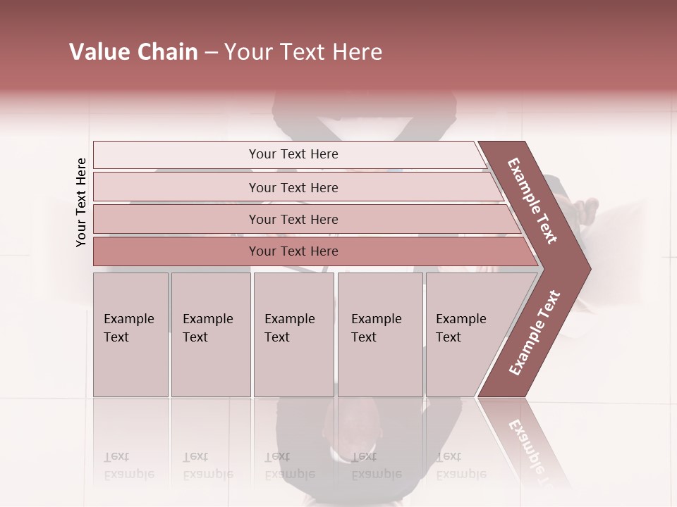 A Group Of People Sitting Around A Table PowerPoint Template