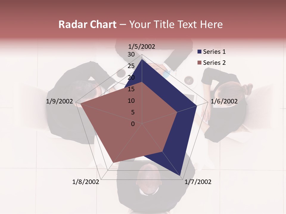 A Group Of People Sitting Around A Table PowerPoint Template