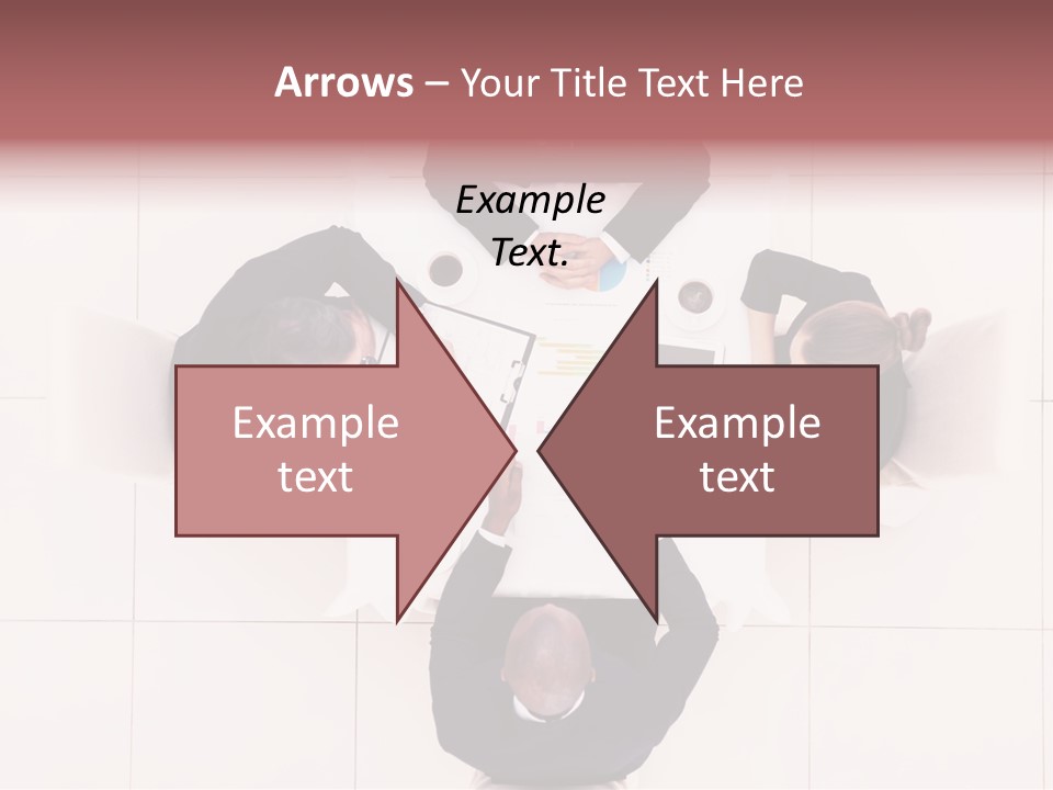 A Group Of People Sitting Around A Table PowerPoint Template