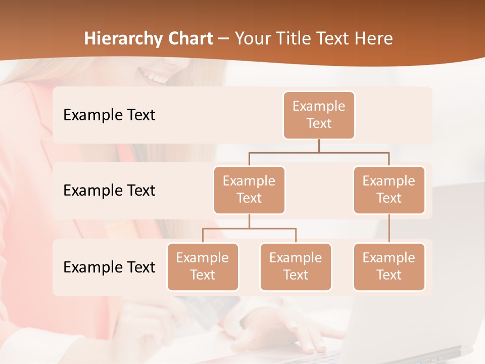 A Woman Holding A Credit Card And Looking At A Laptop PowerPoint Template