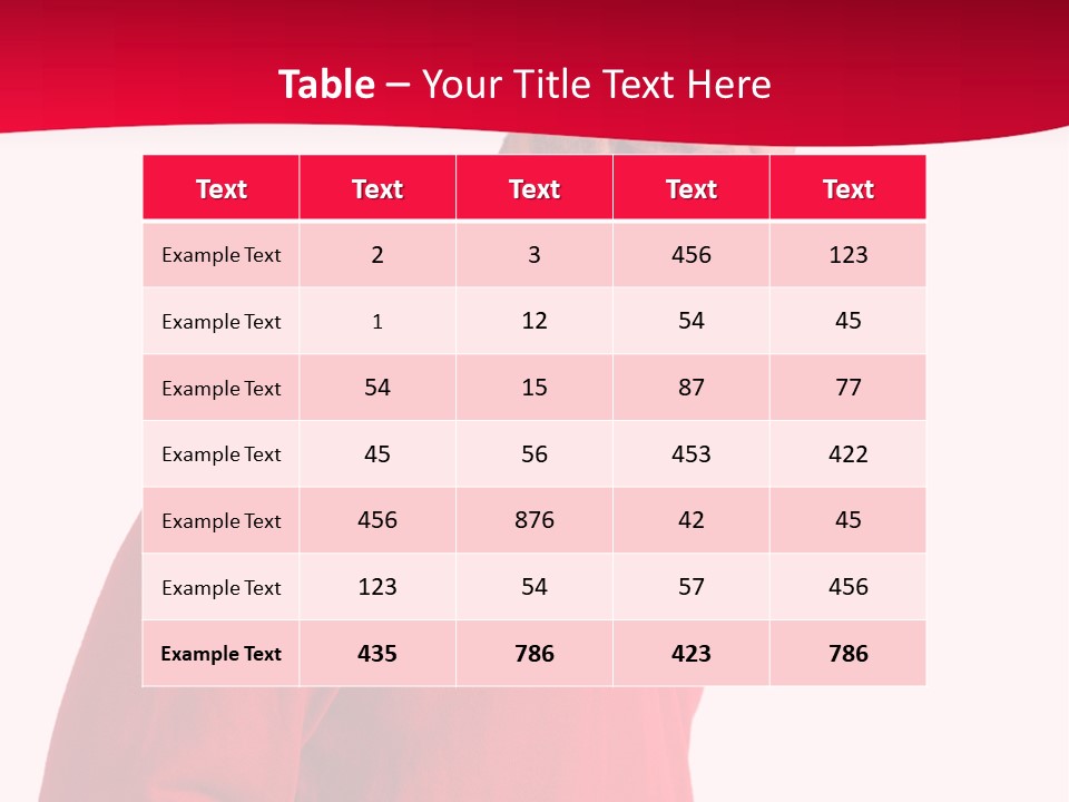 A Man In A Red Shirt Is Smiling PowerPoint Template