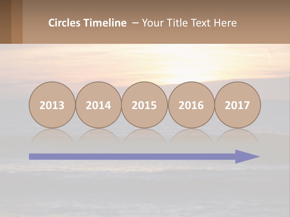 A Sailboat In The Ocean At Sunset PowerPoint Template