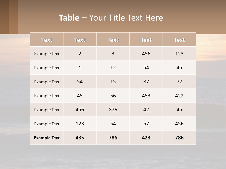 A Sailboat In The Ocean At Sunset PowerPoint Template