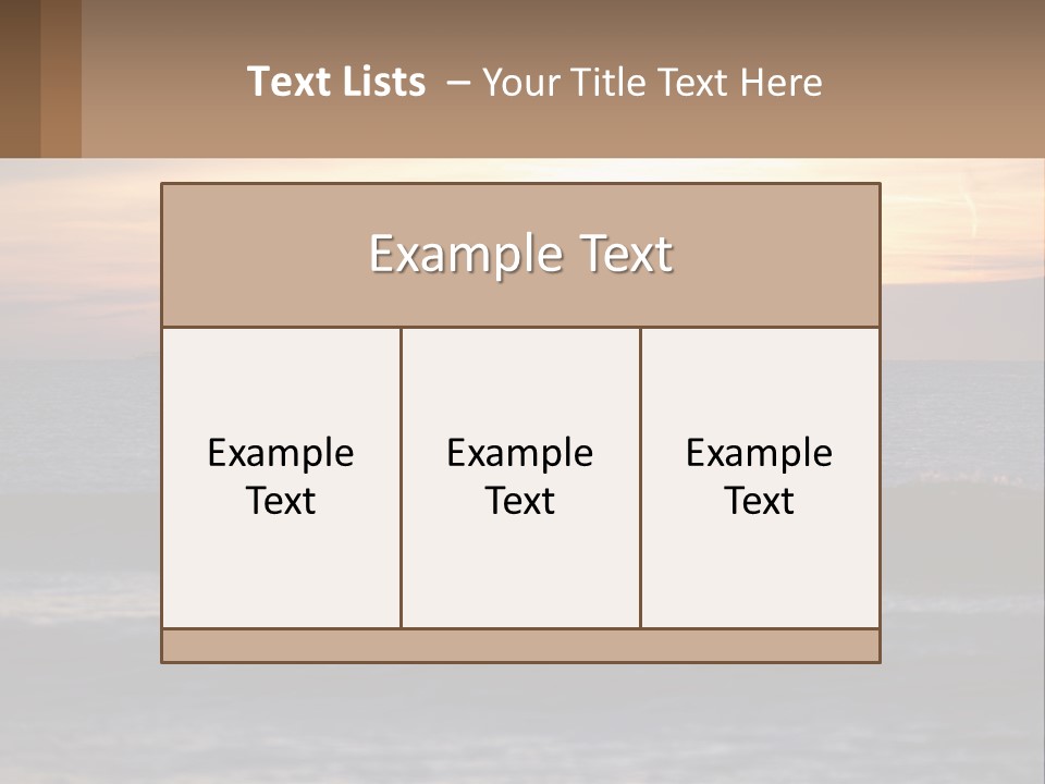 A Sailboat In The Ocean At Sunset PowerPoint Template