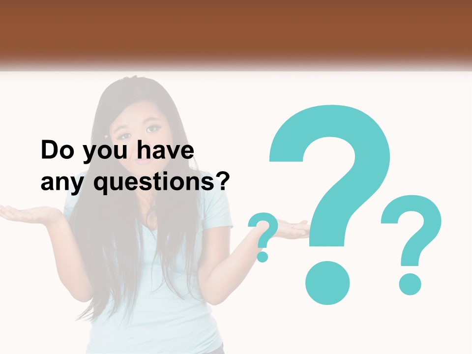 A Woman Is Holding Her Hands Out In Front Of Her PowerPoint Template