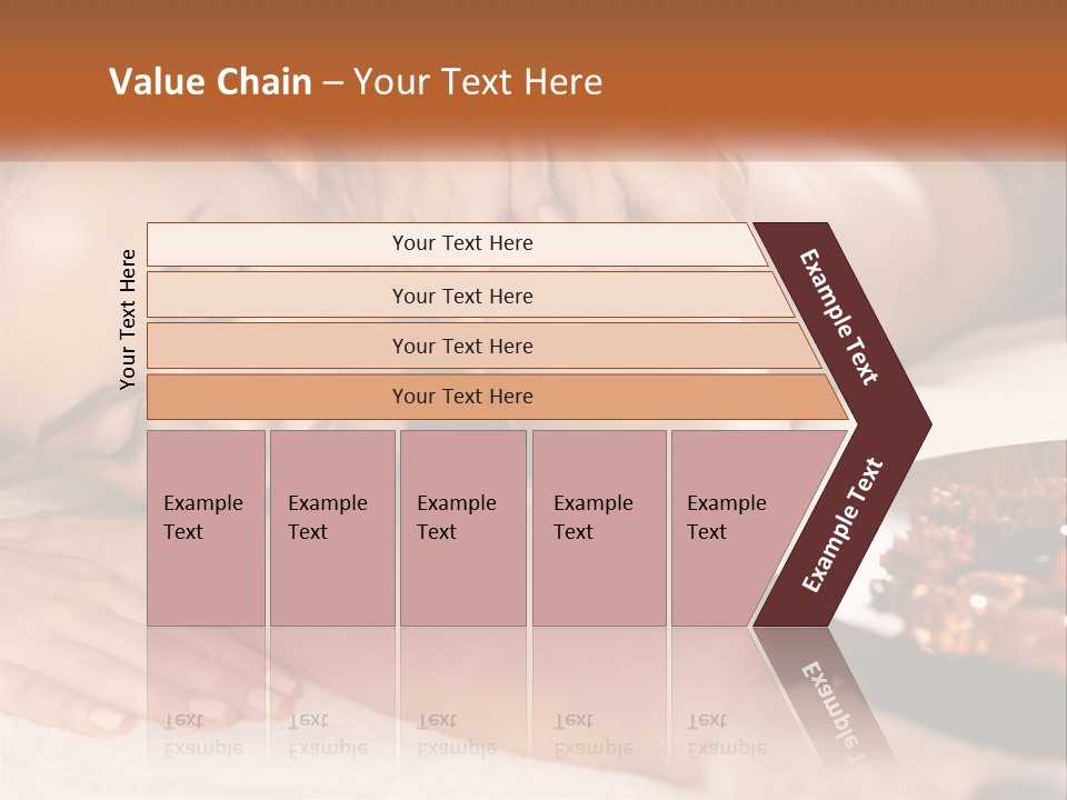 A Woman Getting A Massage At A Spa PowerPoint Template