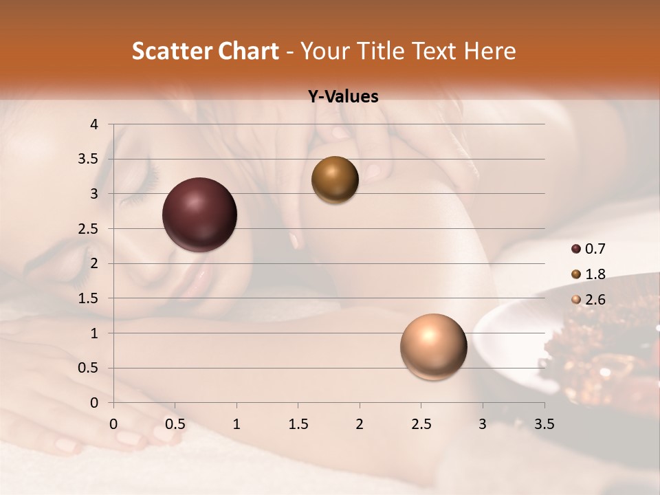 A Woman Getting A Massage At A Spa PowerPoint Template