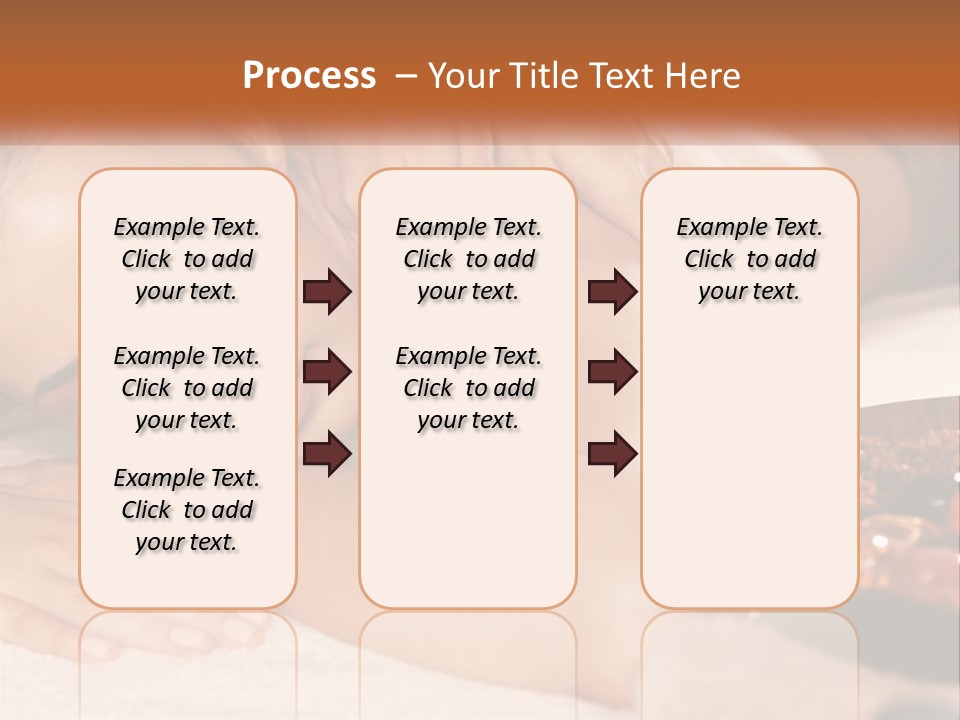 A Woman Getting A Massage At A Spa PowerPoint Template